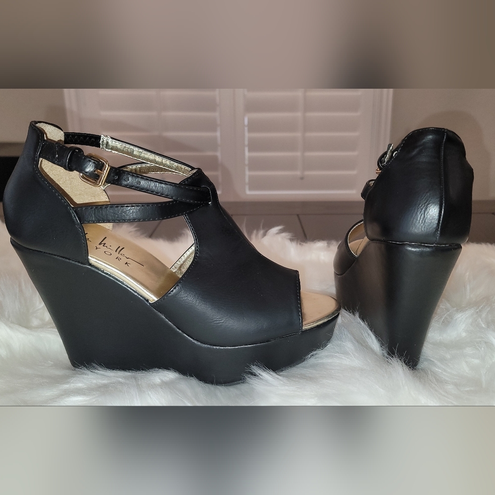 Nicole Miller New York- Hyacinth Wedge Sandals
